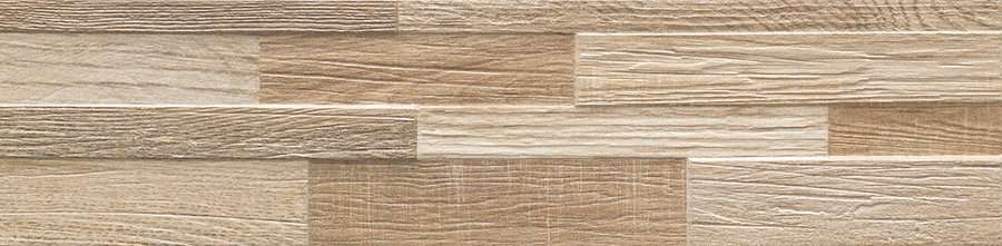 Керамогранит RHS Rondine Wall Art Sand J86616, цвет бежевый, поверхность структурированная, прямоугольник, 150x610
