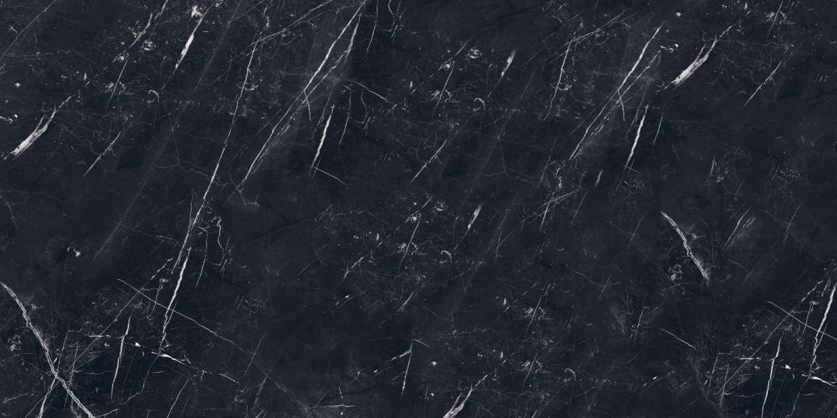 Керамогранит Flaviker Supreme Evo Classic Marquinia Lux 0004205, цвет чёрный, поверхность полированная, прямоугольник, 600x1200