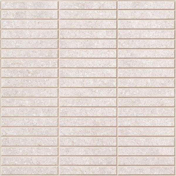 Мозаика Cisa Evoluzione Mos. 2F Mix Bianco, цвет белый, поверхность матовая, квадрат, 300x300