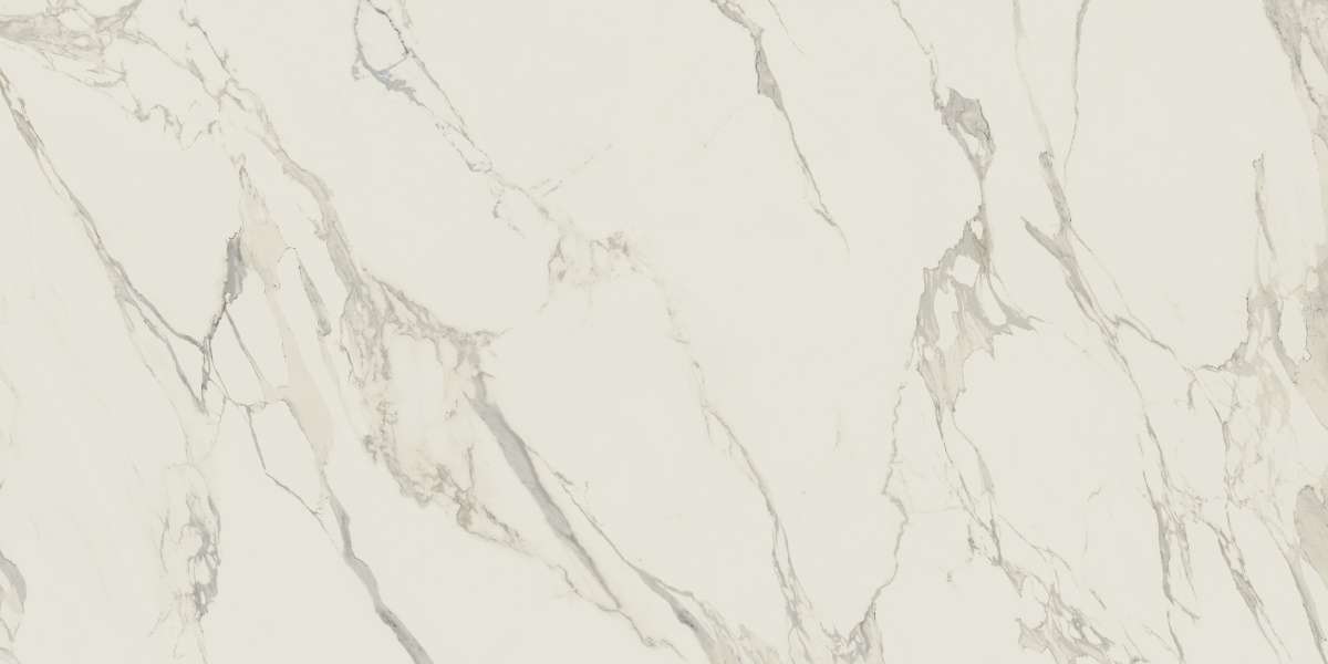 Широкоформатный керамогранит Caesar Anima Calacatta Oro Lucidato ADZI, цвет белый, поверхность полированная, прямоугольник, 1600x3200