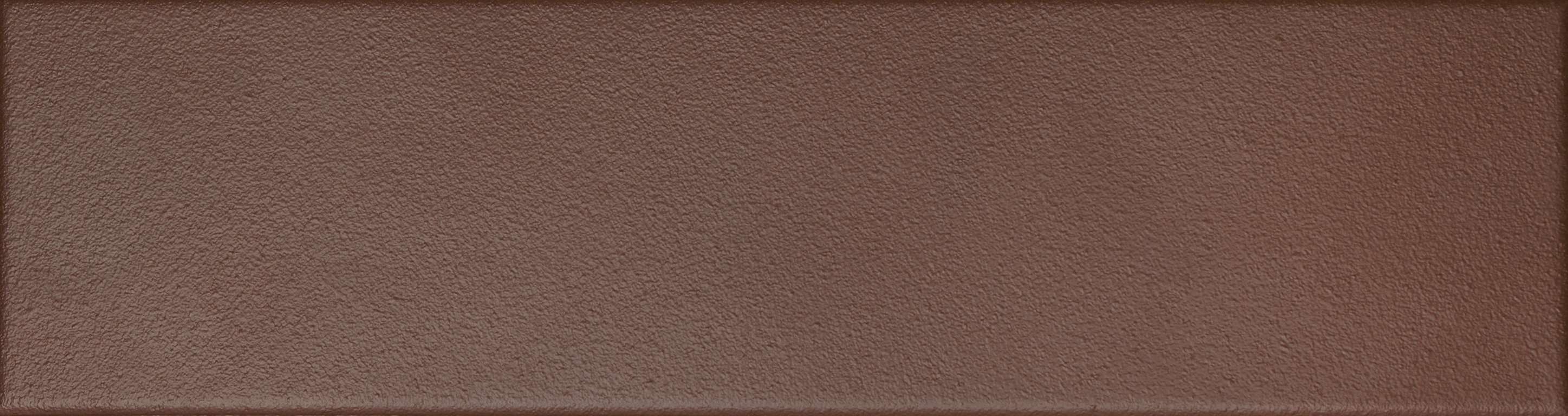 Клинкер Керамин Амстердам 4 гладкая, цвет коричневый тёмный, поверхность матовая, прямоугольник, 65x245