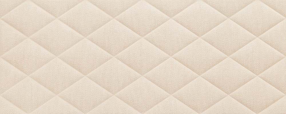 Керамическая плитка Tubadzin Chenille Pillow Beige STR, цвет бежевый, поверхность матовая, прямоугольник, 298x748