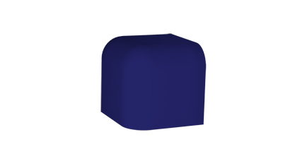 Спецэлементы Rako Color Two GTVR4005, цвет синий, поверхность матовая, прямоугольник, 24x24