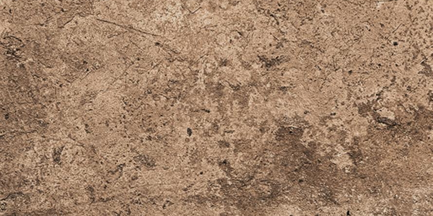 Керамогранит Monocibec Geobrick Canossa Grip 94847, цвет коричневый, поверхность матовая противоскользящая, прямоугольник, 250x500