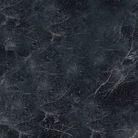 Керамическая плитка Cristacer Minerva Black, цвет чёрный, поверхность глянцевая, прямоугольник, 450x450