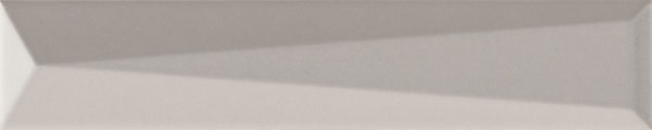 Керамическая плитка Ava UP Lingotto Grey Glossy 192093, цвет серый, поверхность глянцевая 3d (объёмная), под кирпич, 50x250