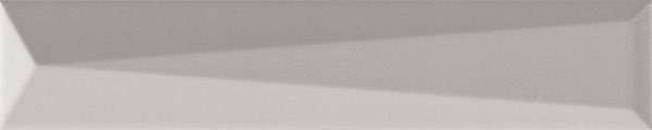 Керамическая плитка Ava UP Lingotto Grey Glossy 192093, цвет серый, поверхность глянцевая 3d (объёмная), под кирпич, 50x250
