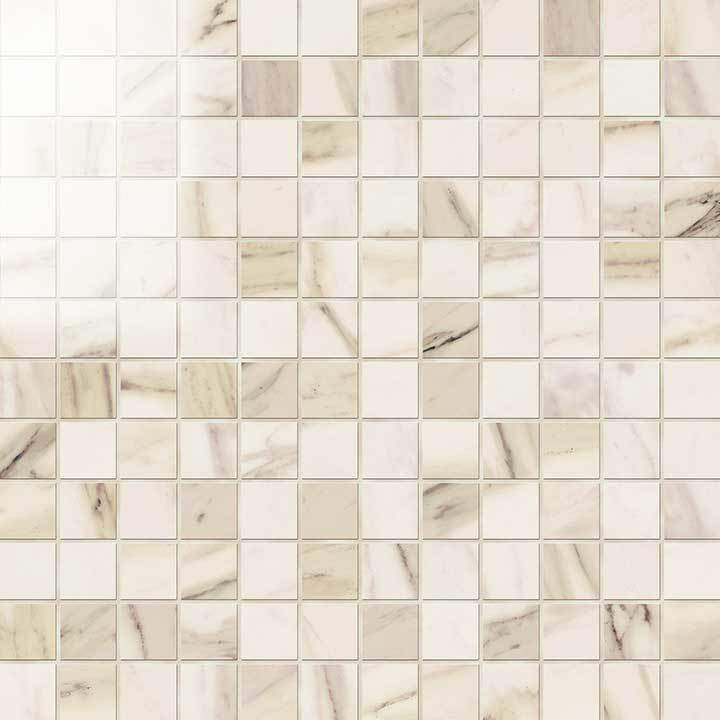 Мозаика Novabell Mosaico Crema Lapp. IMP 444L, цвет бежевый, поверхность лаппатированная, квадрат, 300x300
