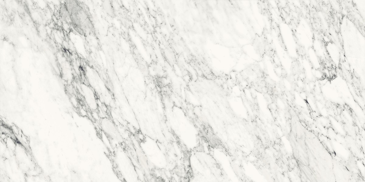 Широкоформатный керамогранит Urbatek Nuba White Polished (6 мм) 100262260, цвет серый, поверхность полированная, прямоугольник, 1200x2500