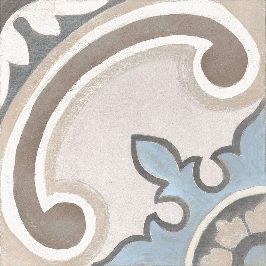 Декоративные элементы Cifre Adobe Decor Gales Ivory, цвет бежевый, поверхность матовая, квадрат, 200x200