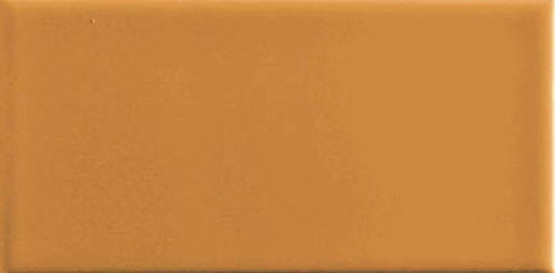 Керамическая плитка Ce.Si Metro Miele, цвет оранжевый, поверхность глянцевая, кабанчик, 75x150