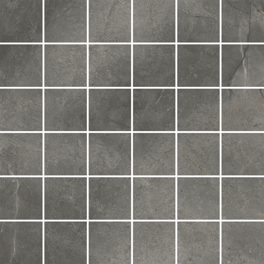 Мозаика Cerrad Masterstone Mosaic Graphite Poler, цвет серый, поверхность полированная, квадрат, 297x297