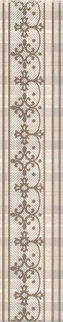 Бордюры Kerama Marazzi Бордюр Традиция AD\A183\8236, цвет бежевый, поверхность матовая, прямоугольник, 57x300