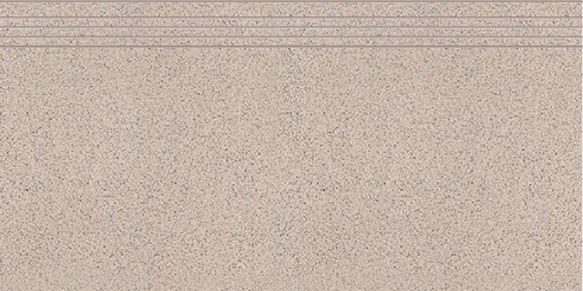 Ступени Керамин Бордюр Грес 0637 ступени, цвет бежевый, поверхность матовая, прямоугольник, 295x600
