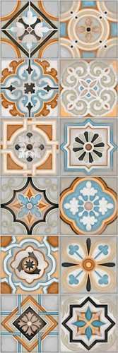 Керамическая плитка Vives Evia Urso Multicolor, цвет разноцветный, поверхность матовая, прямоугольник, 250x750
