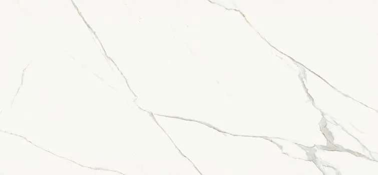 Широкоформатный керамогранит La Faenza Aesthetica AE EXT6 260 LP, цвет белый серый, поверхность глянцевая лаппатированная, прямоугольник, 1200x2600