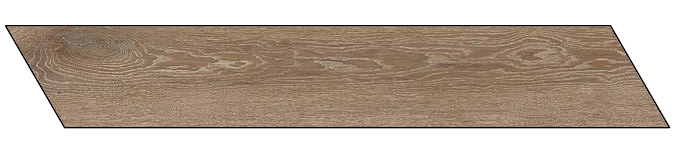 Керамогранит Cerim Woodslate Life Nutmeg Wood Arrow Sx 776737, цвет коричневый, поверхность матовая, шеврон, 90x600