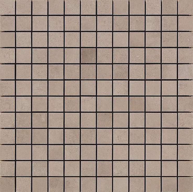 Мозаика Ragno Rewind Mosaico Argilla R4YV, цвет коричневый, поверхность матовая, квадрат, 300x300