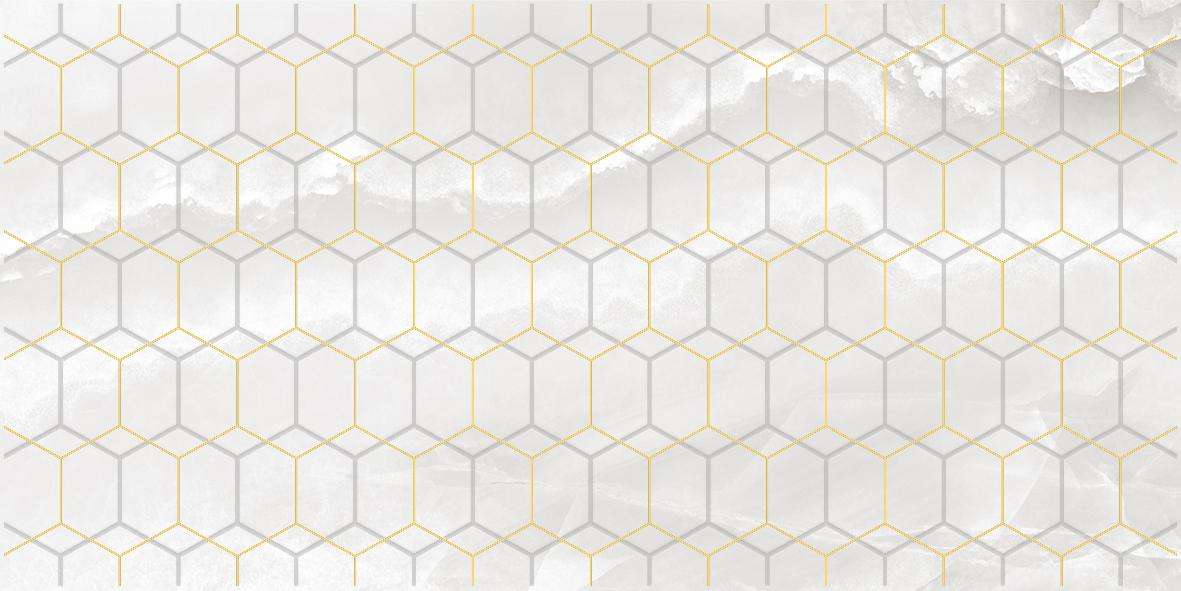 Декоративные элементы Laparet Prime Декор белый, цвет белый, поверхность глянцевая, прямоугольник, 250x500