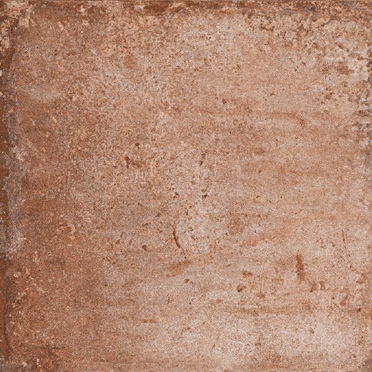 Керамогранит Brennero Terra Cotto Spazz. Rett., цвет коричневый, поверхность лаппатированная, квадрат, 600x600