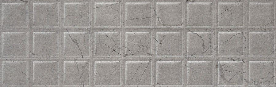 Керамическая плитка Colorker Corinthian Crossed Grey 218988, цвет серый, поверхность глянцевая, прямоугольник, 316x1000