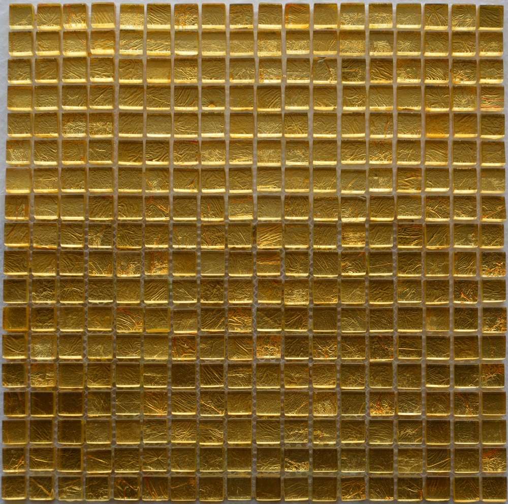 Мозаика Bonaparte Bonaparte Classik Gold, цвет жёлтый, поверхность глянцевая, квадрат, 300x300