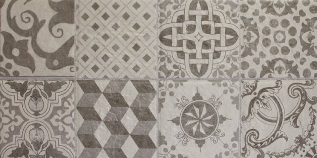 Керамическая плитка Azulindus & Marti Bristol Gris Mosaic, цвет серый, поверхность матовая, прямоугольник, 257x515