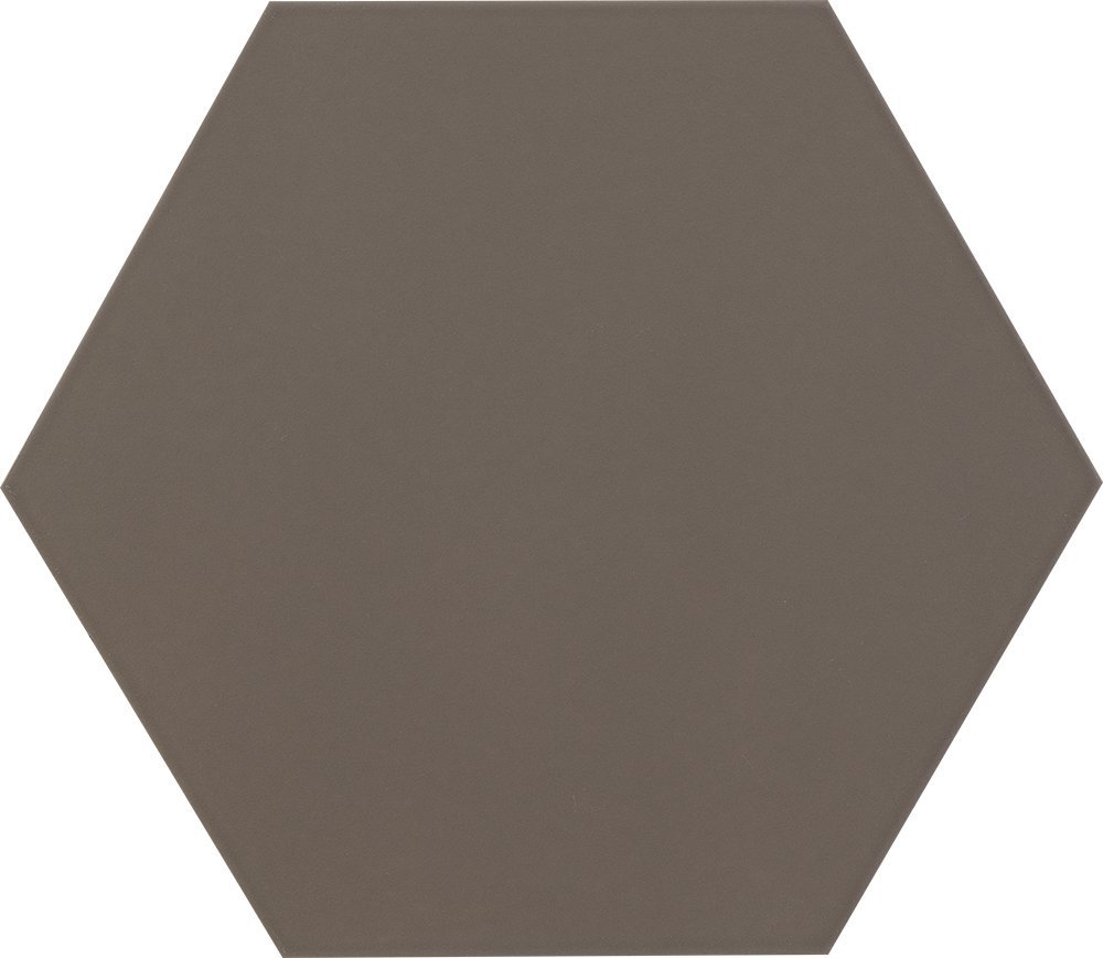 Керамогранит Tagina Details Hex Field Brown 9EF57HF, цвет коричневый, поверхность матовая, прямоугольник, 420x364