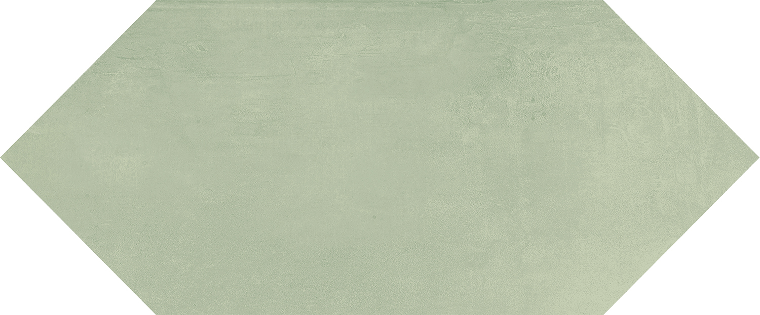 Керамическая плитка Kerama Marazzi Фурнаш грань зеленый светлый глянцевый 35026, цвет зелёный, поверхность глянцевая, шестиугольник, 140x340
