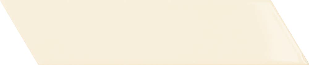 Керамическая плитка Cevica Chevron Ivory Right, цвет слоновая кость, поверхность глянцевая, шеврон, 64x260