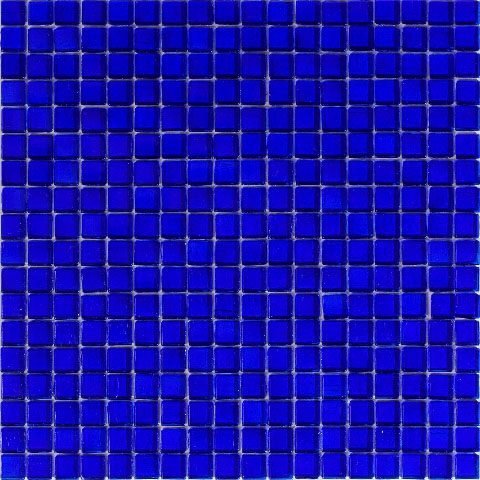 Мозаика Alma Mosaic Glice NW26, цвет синий, поверхность глянцевая, квадрат, 150x150