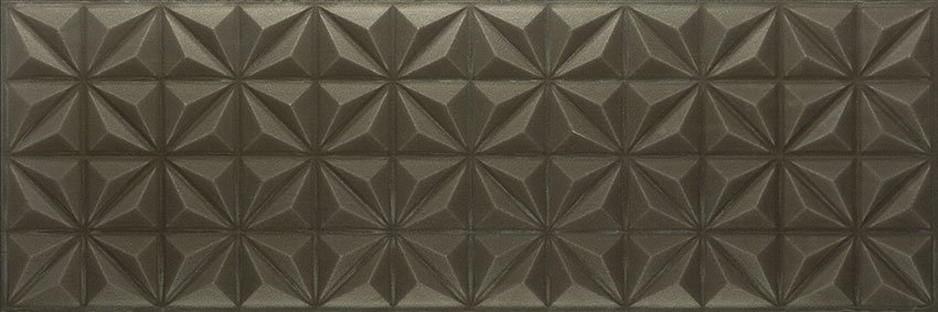 Керамическая плитка Zirconio Silver Geo Glossy, цвет коричневый, поверхность глянцевая, прямоугольник, 300x900