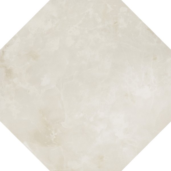 Керамогранит Versace Emote Ottagona Onice Bianco 262730, цвет белый, поверхность полированная, квадрат, 390x390