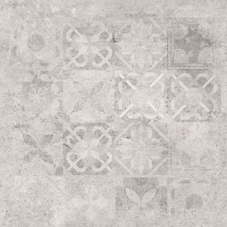 Декоративные элементы Cerrad Softcement Decor White Patchwork Rect., цвет белый, поверхность матовая, квадрат, 597x597