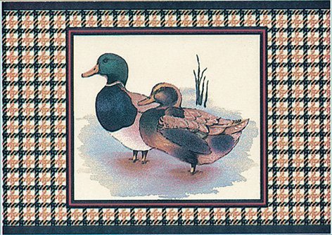 Декоративные элементы Petracers B Canard A Canard, цвет коричневый, поверхность матовая, прямоугольник, 150x200
