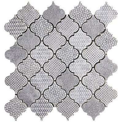 Мозаика Skalini Burj BRJ-2, цвет серый, поверхность глянцевая, квадрат, 305x305