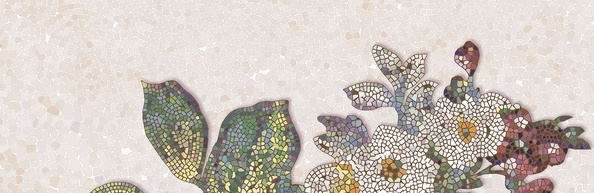 Декоративные элементы Нефрит керамика Декор Риф Бретань 04-01-1-17-05-11-606-1, цвет разноцветный, поверхность глянцевая, прямоугольник, 200x600