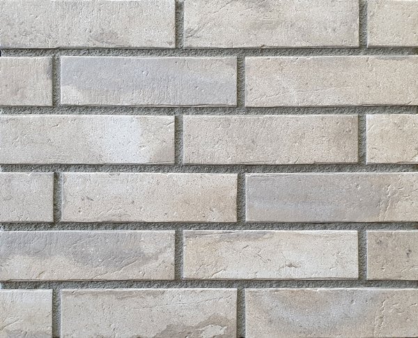 Клинкер Interbau Brick Loft Vanille 14mm INT571 NF, цвет серый бежевый, поверхность матовая, под кирпич, 71x240