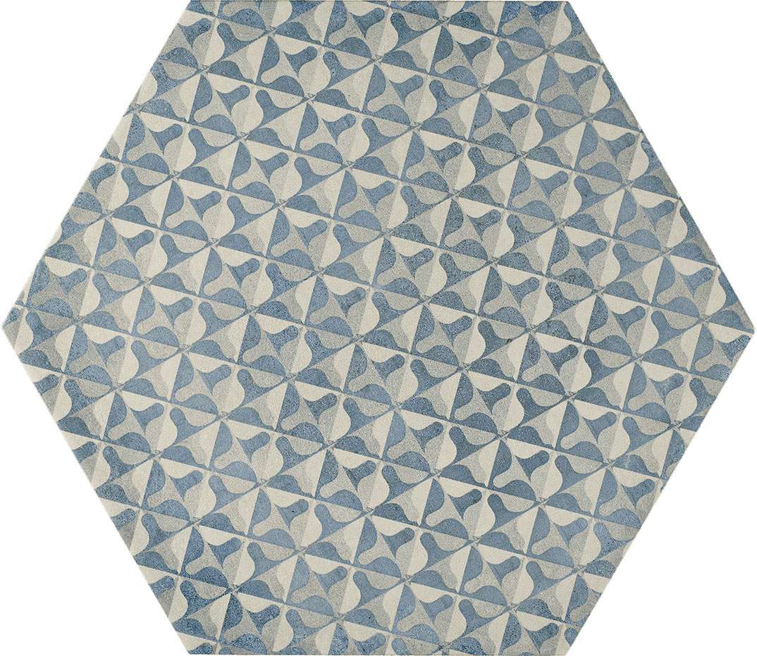Декоративные элементы Vallelunga Hextie Decoro ETD0050, цвет разноцветный, поверхность матовая, шестиугольник, 345x400