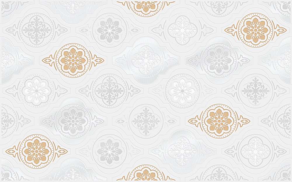 Декоративные элементы Gracia Ceramica Фелиса Бел Декор 01, цвет серый, поверхность глянцевая, прямоугольник, 250x400