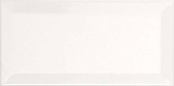 Керамическая плитка APE Biselado Blanco Brillo, цвет белый, поверхность глянцевая, кабанчик, 100x200
