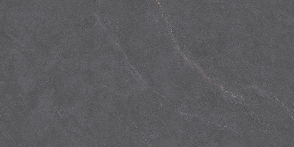 Керамогранит Basconi Home Cateye Dark Grey Soft Polished BHW-0024, цвет чёрный, поверхность полированная структурированная, прямоугольник, 600x1200