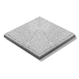 Ступени Natucer Granite Angulo Peldano 1 pz R-12 Grosseto, цвет серый, поверхность матовая, квадрат с капиносом, 330x330