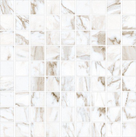 Мозаика Kerranova Marble Trend K-1001/LR/m10, цвет бежевый, поверхность лаппатированная, квадрат, 240x240