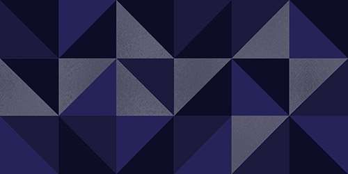 Декоративные элементы Керлайф Stella Geometrico Blu, цвет синий, поверхность глянцевая, прямоугольник, 315x630