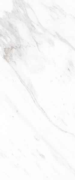 Керамическая плитка Gracia Ceramica Scarlett White Wall 01, цвет белый серый, поверхность глянцевая, прямоугольник, 250x600