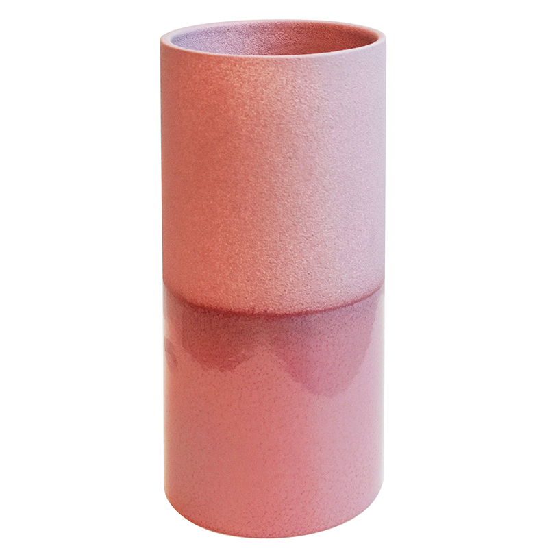 Спецэлементы Sartoria Fattamano Vaso Duo Dusty Rose SAARFA30MIX., цвет розовый, поверхность глянцевая матовая, круг и овал, 110x240