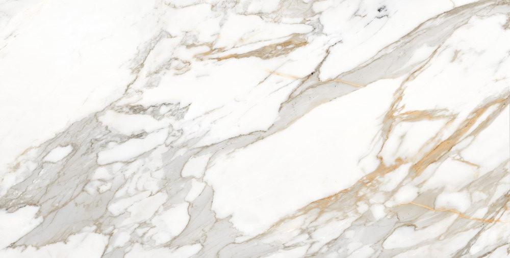 Керамогранит Arcadia Ceramica Calacatta Bianco FP1019-A, цвет белый, поверхность полированная, прямоугольник, 600x1200