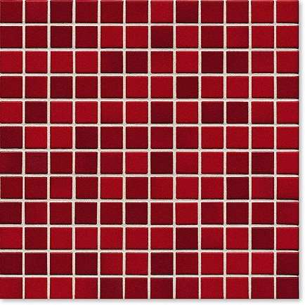 Мозаика Jasba 3626H Lavita Cherry Red, цвет бордовый, поверхность матовая, квадрат, 316x316