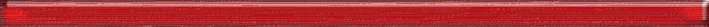 Бордюры Cerrol Fibra Czerwona Listwa Szklana, цвет красный, поверхность глянцевая, прямоугольник, 23x600